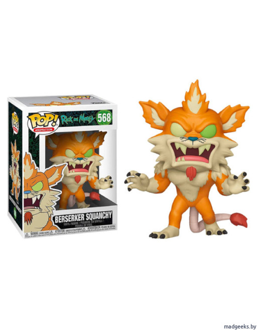 Фигурка Funko POP! Рик и Морти Сквончи Берсерк 40251