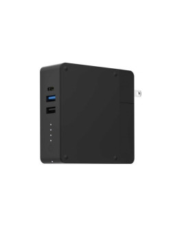 Сетевое зарядное устройство Mophie Global Powerstation Hub с функцией внешнего аккумулятора и беспроводной зарядки