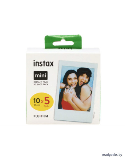 Фотопленка Fujifilm Instax Mini 10х5 (50 шт.)