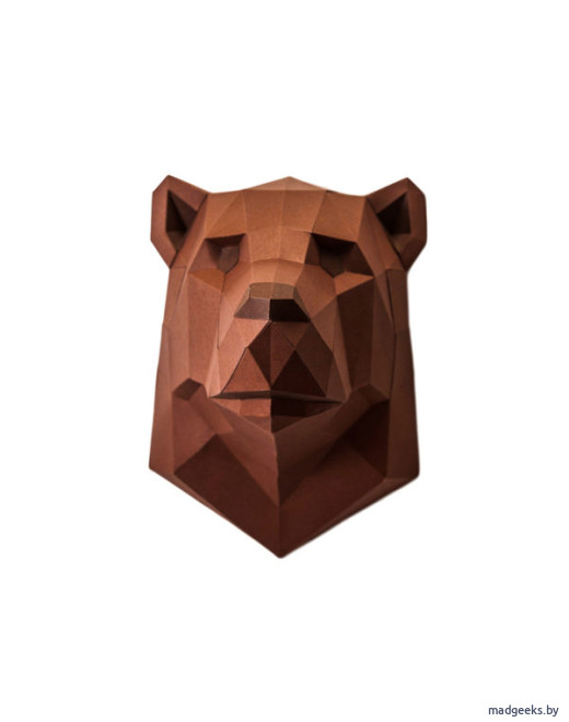 Набор для сборки полигональной фигуры Loft Box Медведь