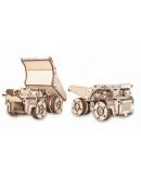 Деревянный 3D-конструктор Eco Wood Art BELAZ MINI