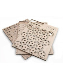 Деревянный 3D-конструктор Eco Wood Art BELAZ MINI