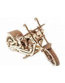Деревянный 3D-конструктор Eco Wood Art Мотоцикл Cruiser