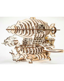 Деревянный 3D-конструктор Eco Wood Art Дирижабль Skylord