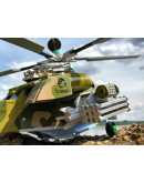 Деревянный 3D-конструктор Lemmo Вертолет Ночной охотник