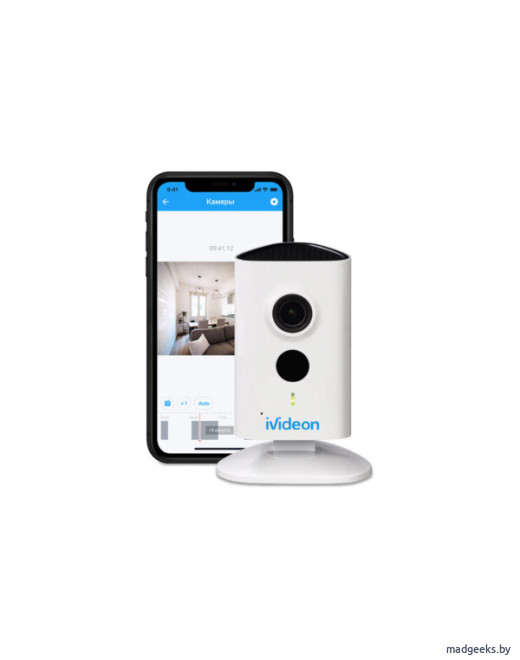 Умная Wi-Fi камера для дома и бизнеса Ivideon Cute