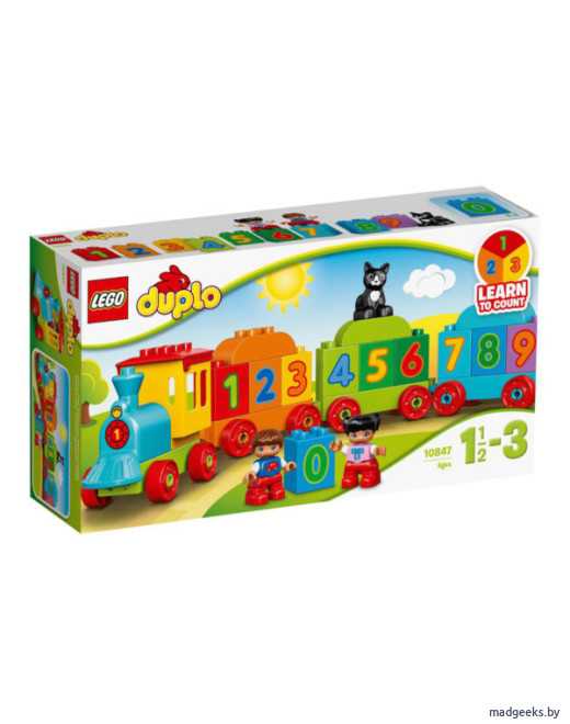 Конструктор LEGO Duplo 10847 Поезд Считай и играй