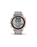 Спортивные часы Garmin Fenix 6S Sapphire розовое золото с серым ремешком