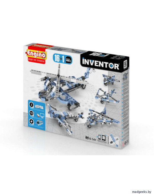 Конструктор Engino PICO BUILDS/INVENTOR Самолеты (16 моделей)