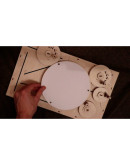 Деревянный 3D-конструктор UNIWOOD Машина для рисования UNIGRAPH