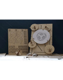 Деревянный 3D-конструктор UNIWOOD Машина для рисования UNIGRAPH