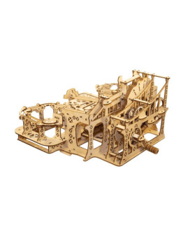 Деревянный 3D-конструктор UNIWOOD Механическая машина Marble