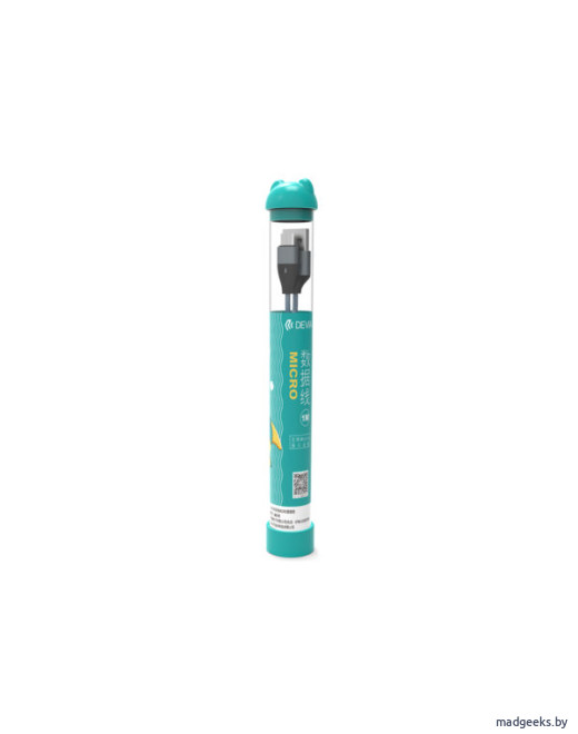 Кабель Devia Tube microUSB (1 м)