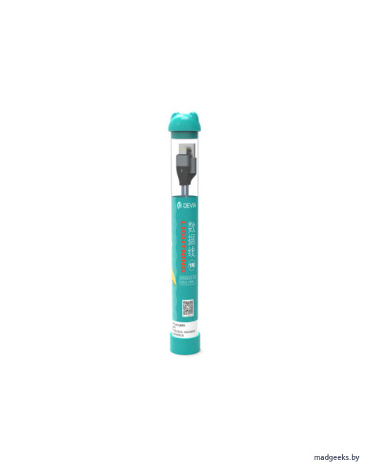Кабель Devia Tube Lightning (1 м)