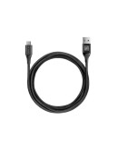 Кабель Lenzza Nylon Braided USB Type-C (кевларовый, 2 м)