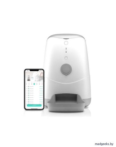 Умная автоматическая кормушка с Wi-Fi для кошек и собак Petoneer Nutri Feeder