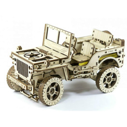 Механическая модель Wooden City Полноприводный автомобиль 4х4