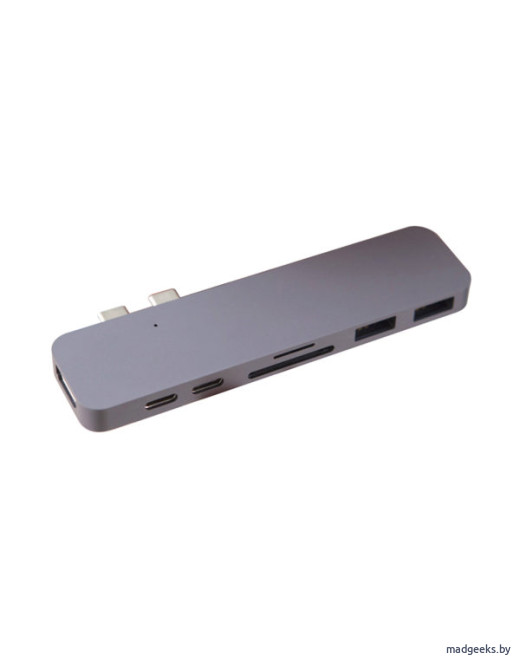 Адаптер Hyper HyperDrive DUO 7-in-2 USB-C Hub