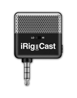 Компактный микрофон IK Multimedia iRig Mic Cast для устройств iOS и Android