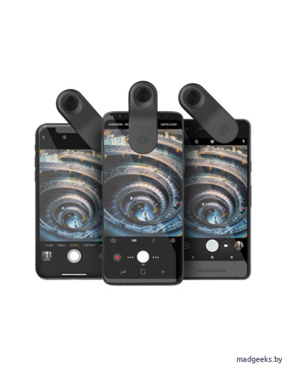 Набор линз для смартфона Olloclip Multi-Device Fisheye + Super-Wide + Macro