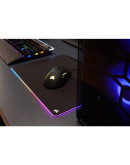 Тканевый коврик для игровой мыши Corsair Gaming MM800 RGB POLARIS Mouse Pad Cloth Edition (EU)