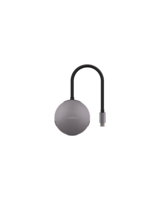 USB-концентратор Rombica Type-C Hub Metal