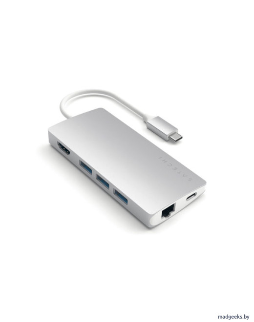 Адаптер-переходник Satechi Aluminum Multi-Port Adapter V2