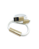 Браслет-кабель для зарядки iPhone TechnoBand с двойным ремешком