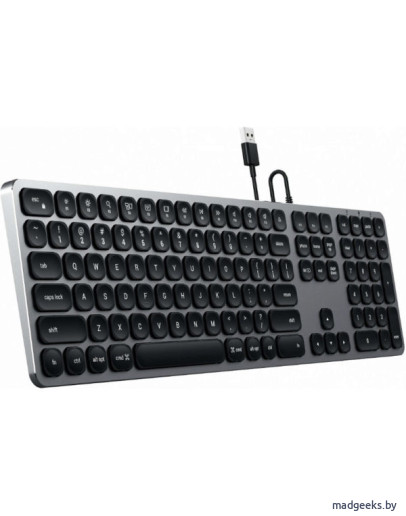 Клавиатура Satechi Aluminum Wired Keyboard для Mac