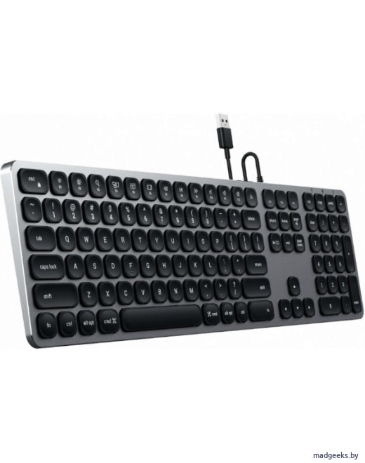 Клавиатура Satechi Aluminum Wired Keyboard для Mac