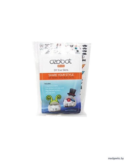 Набор для создания своих скинов для Ozobot Evo DIY Skin Accessory Pack