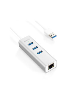 USB-концентратор Anker Aluminium Hub 3 USB 3.0 (A7514)