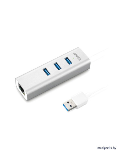 USB-концентратор Anker Aluminium Hub 3 USB 3.0 (A7514)