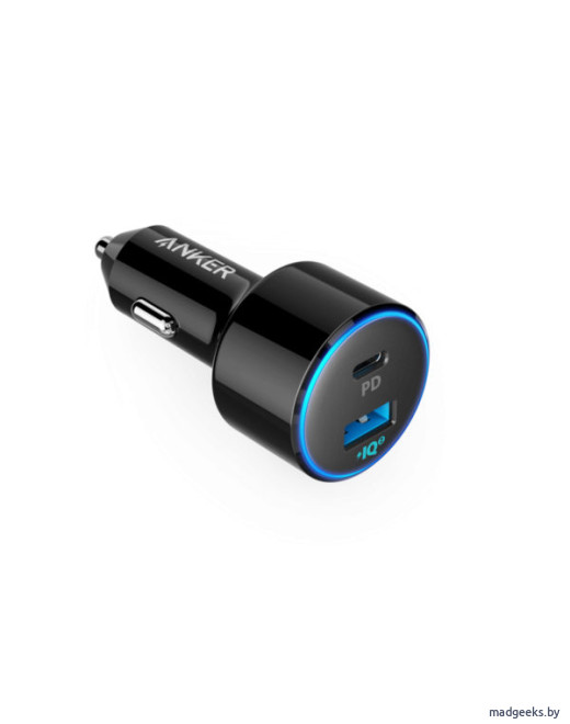 Автомобильное зарядное устройство Anker PowerDrive II PD USB-C с функцией быстрой зарядки (A2229)