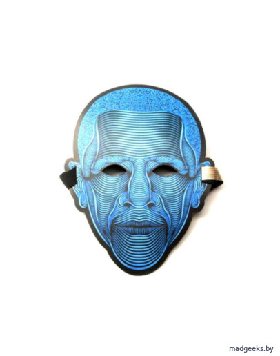 Cветовая маска с датчиком звука GeekMask Obama
