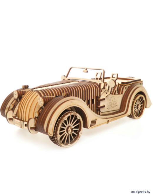 3D-пазл UGears Родстер VM-01 (Roadster VM-01)