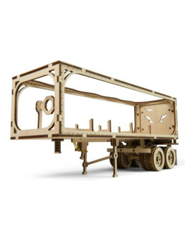 3D-пазл UGears Трейлер для тягача Heavy Boy VM-03  (Trailer for Heavy Boy Truck VM-03)