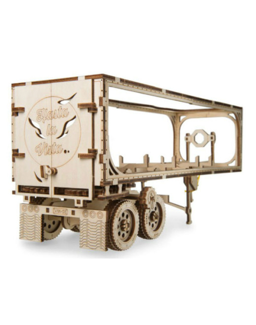 3D-пазл UGears Трейлер для тягача Heavy Boy VM-03  (Trailer for Heavy Boy Truck VM-03)