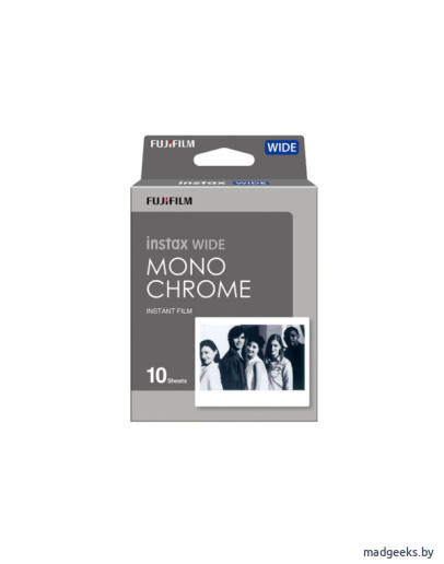 Фотопленка Fujifilm Instax Wide Monochrome (10 шт.)