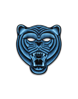 Cветовая маска с датчиком звука GeekMask Grizzli