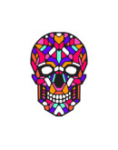 Cветовая маска с датчиком звука GeekMask Sugar Skull