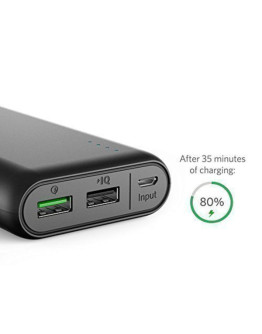 Внешний аккумулятор Anker PowerCore 20000 мАч с функцией быстрой зарядки Quick Charge 3.0 (A1272)