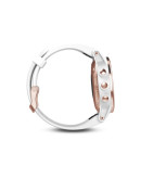 Спортивные часы Garmin Fenix 5S Sapphire розовое золото с белым браслетом