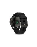 Спортивные часы Garmin Fenix 5 Sapphire черные с черным ремешком
