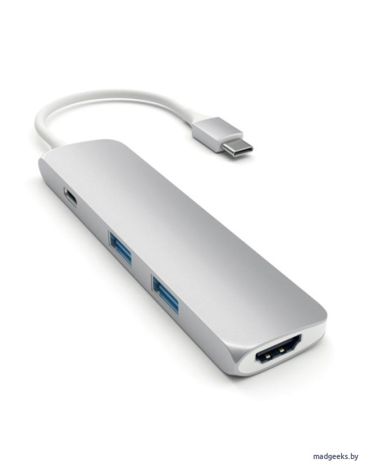 Адаптер-переходник Satechi SLIM Type-C MultiPort Adapter