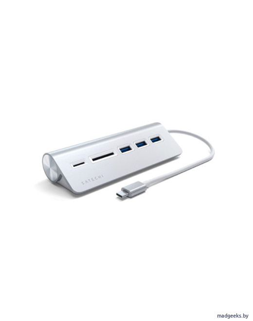 Картридер Satechi TYPE-C Aluminum USB 3.0