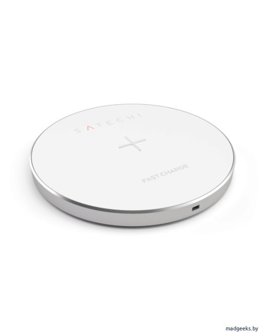 Беспроводное зарядное устройство Satechi Aluminum Fast Wireless Charger