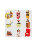 Интерьерный конструктор DIY House Книжная лавка Sam s Study