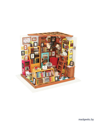 Интерьерный конструктор DIY House Книжная лавка Sam s Study