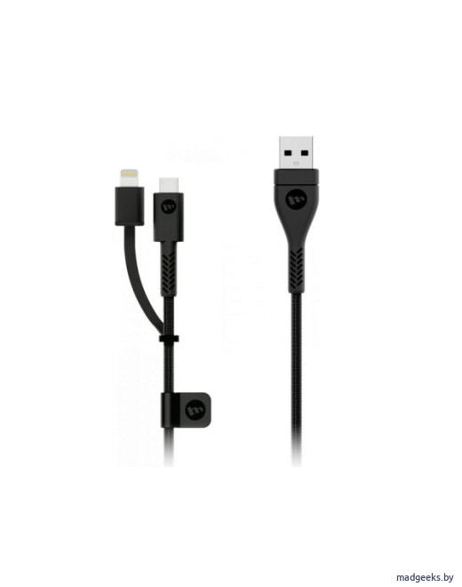 Кабель Mophie PRO Lightning и microUSB / USB (1,2 м)
